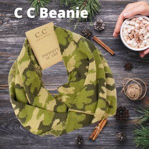 C.C Camouflage Infinity Scarf